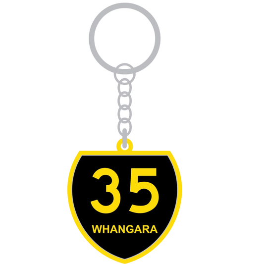 Whangara Highway 35 Keyring